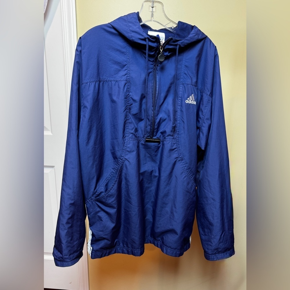 Adidas Blue vintage windbreaker coat - Picture 13 of 16